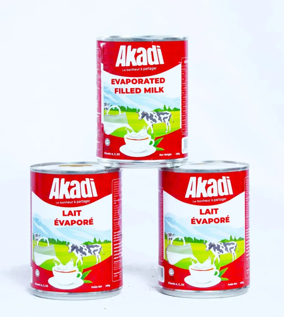 Lait évaporé 24 boites