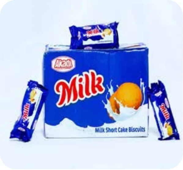 Biscuits Milk carton de 24 biscuits